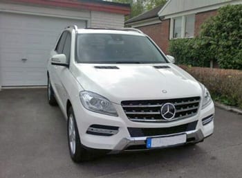 Importerad från Tyskland Mercedes ML 350 Tyskland import Mercedes ML 350