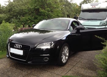 Import av en Audi TT 2 Audi TT 2 Tyskland import