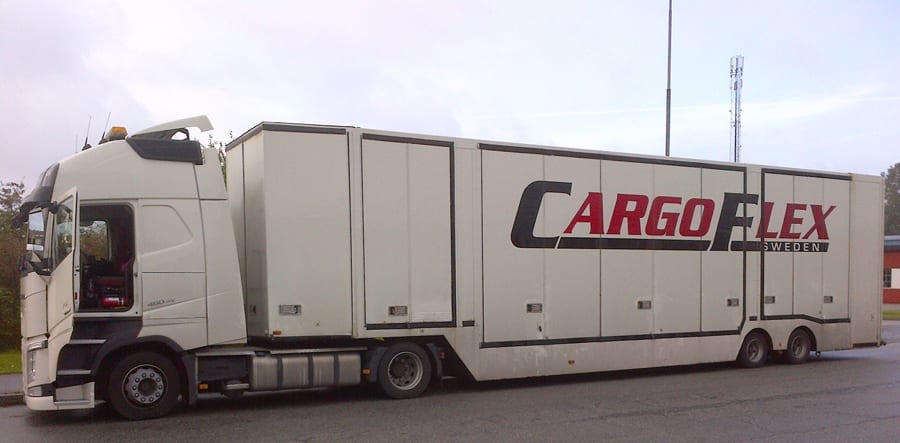 En CargoFlex transportbil