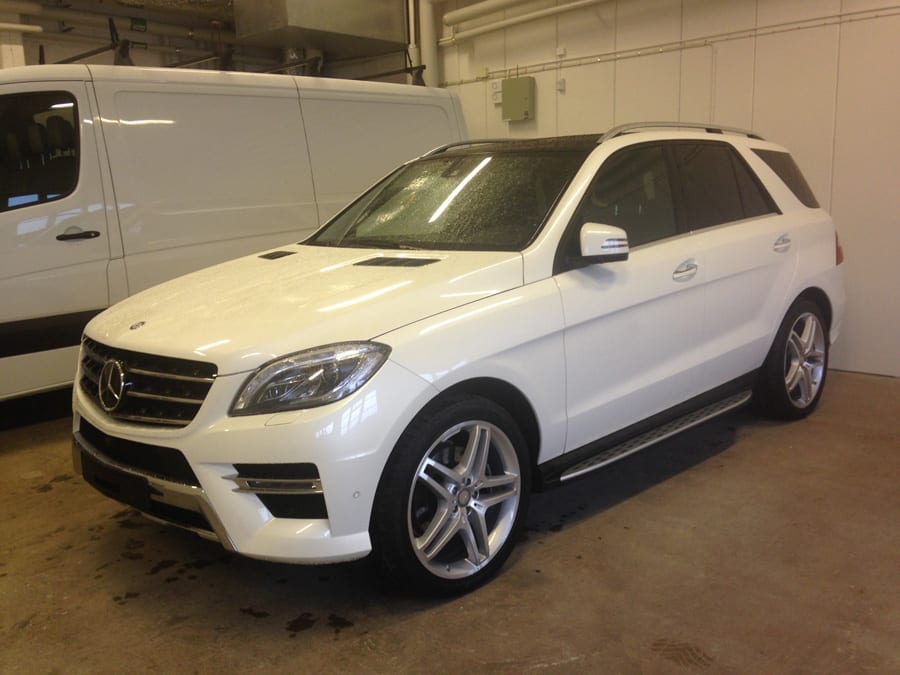 Mercedes ML 350 AMG hämtad i Tyskland