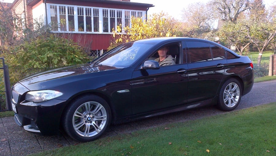 BMW 550i xDrive köpt i Tyskland