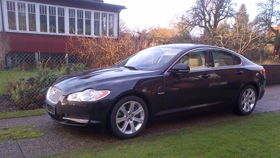 Jaguar XF V8 hämtad i Tyskland