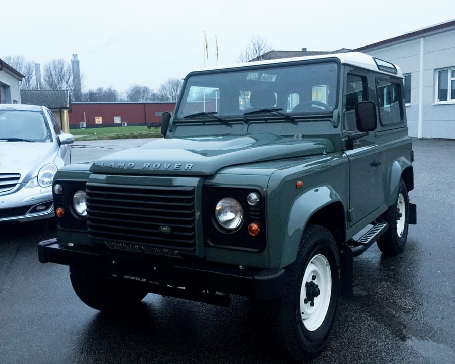 Land Rover Defender import bil frånTyskland Defender20150109