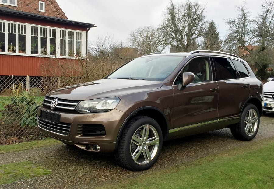 VW Touareg SUV med all tänkbar utrustning, V8 diesel på 340 hk