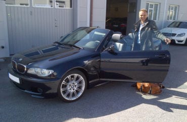 BMW 320i cab från Tyskland