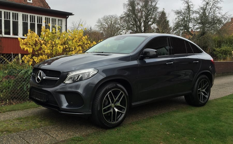Mercedes GLE Coupe begagnad, importerad från Tyskland