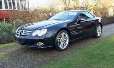 Mercedes SL500 – från Tyskland