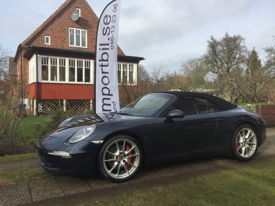 Porsche 991 Carrera S cab 400 hk