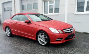 Mercedes E 350 cab – Snygg och snabb