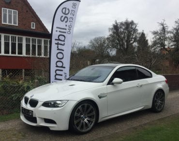 BMW M3 Coupé, V8 420 hk, DKG (Dubbelkopplingslåda)