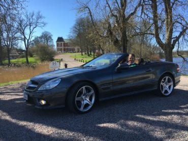 Mercedes-Benz SL 500 AMG, V8 5,5 l och 387 hk.