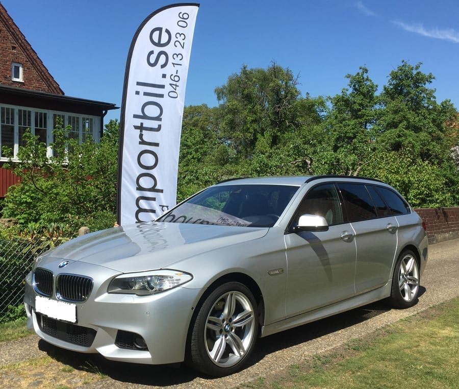 BMW 530d Touring M Sportpaket Head Up, ACC, 258 hk En Bme 530d som är importerad från Tyskland