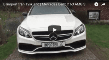 Mercedes-Benz C 63 AMG S – Video