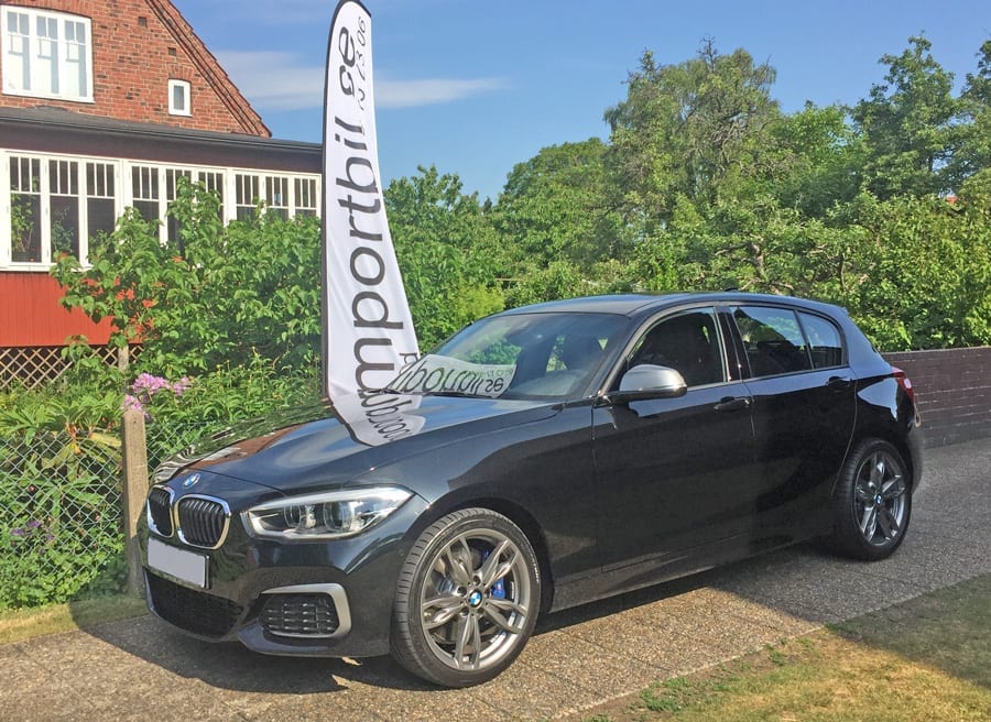 BMW M135i xDrive facelift 326 hk bilimport från Tyskland