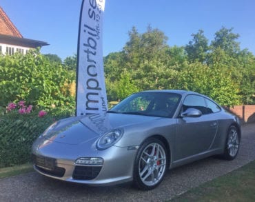 Porsche 997 Carrera S PDK GT-Silver, 385 hk