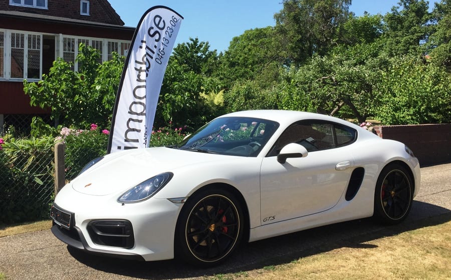 Tyskland PorscheGTS20160608 Porsche Cayman GTS, 340 hk, PDK-låda