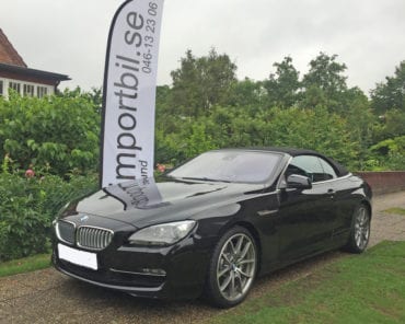 Smidig import av BMW 650 cab