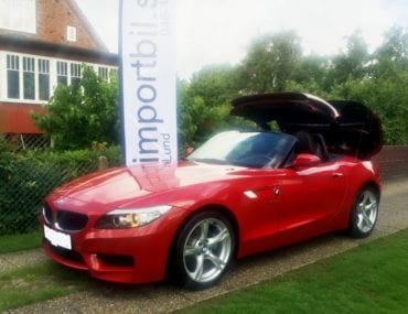 Tysklandsimport av BMW Z4