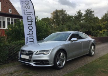 Audi S7 Sportback, 4.0 TFSI V8 420 hk. Kolla film