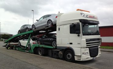 Transport av importerade bilar