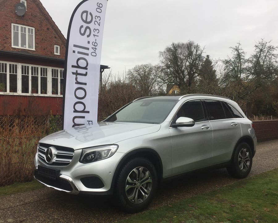 Mercedes GLC 250 4M Exclusive, tyskland import Mercedes GLC tysklandimport