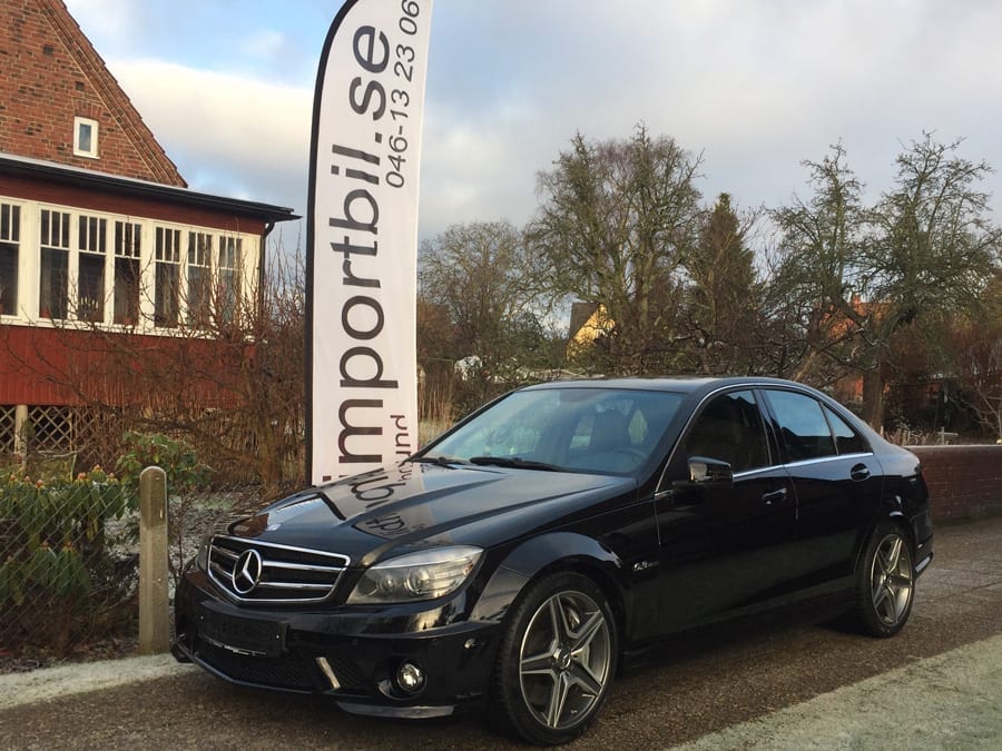 Tyskland import av Mercedes C63 AMG