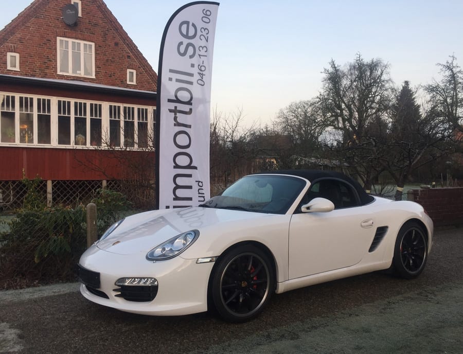 Begagnad Porsche Boxster S 987 310 hk PDK, Sportavgassystem, Sport Chrono, PASM, BOSE köpt i Tyskland