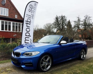 Fordonsimport av BMW 235i från Tyskland