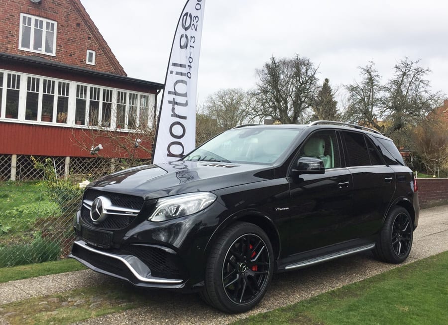 Begagnad Mercedes-Benz GLE 63 AMG S V8:a med hela 585 hk