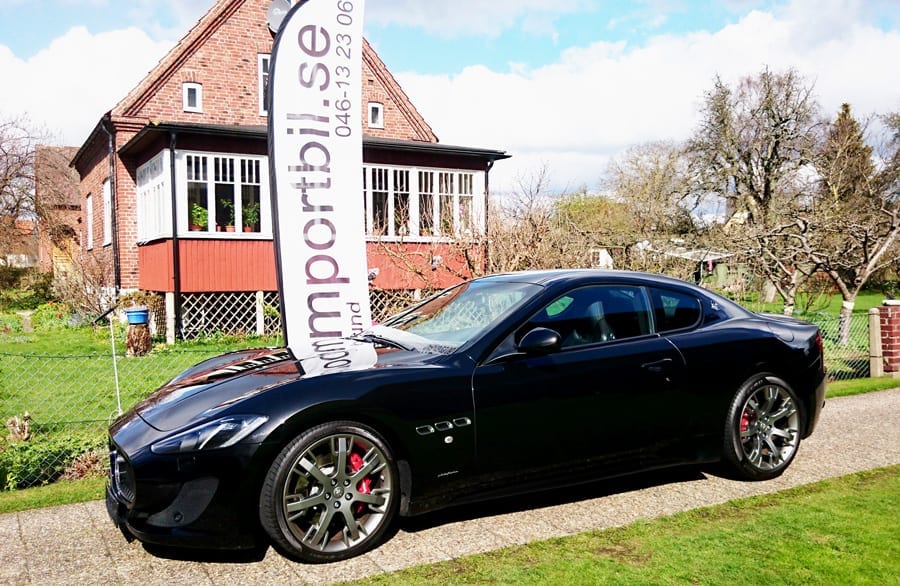 Importerad från Tyskland, Maserati