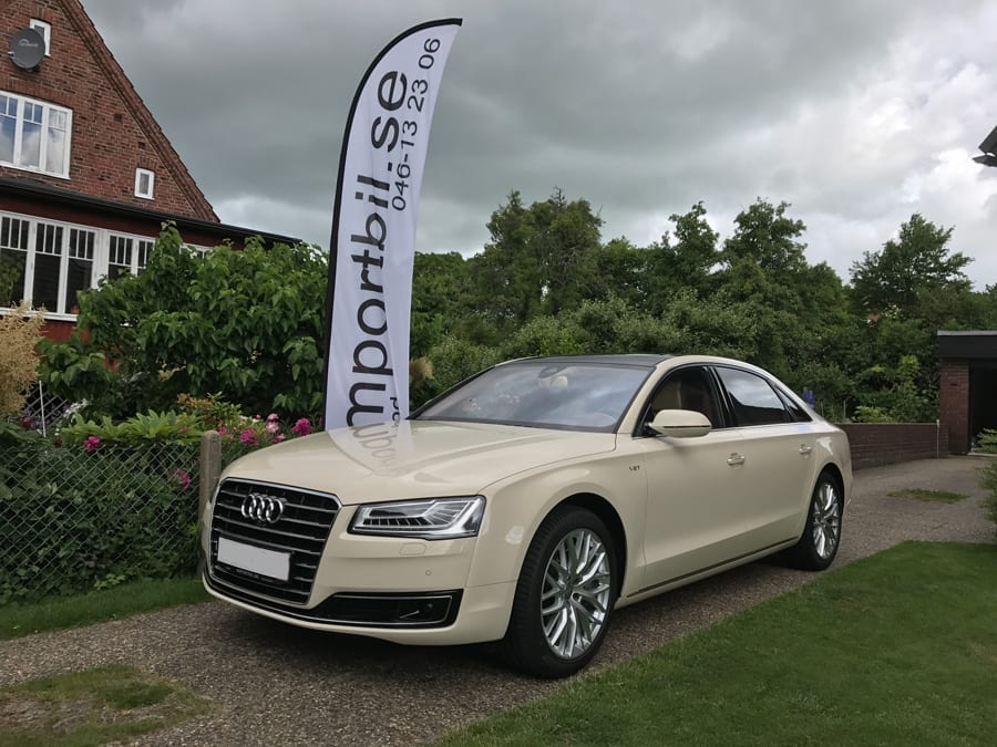 Importerad från Tyskland, Audi A8 4.2 TDI Lång quattro 385 hk. Tyskland import av en Audi A8 4.2 TDI Lång quattro 385 hk.