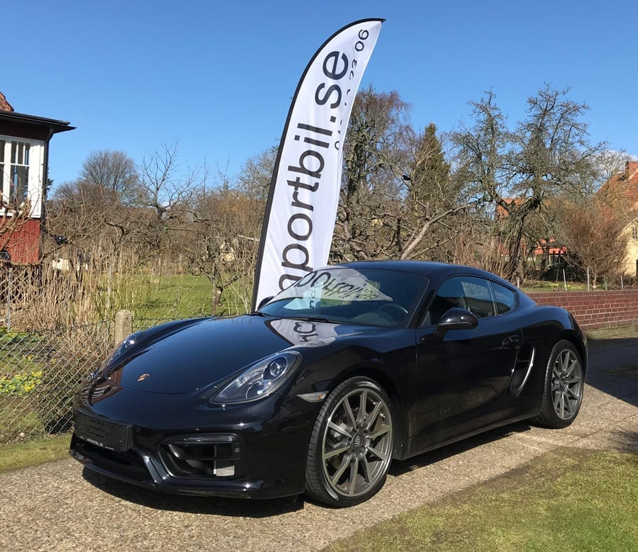 Importfordon från Tyskland Porsche Cayman Black Edition