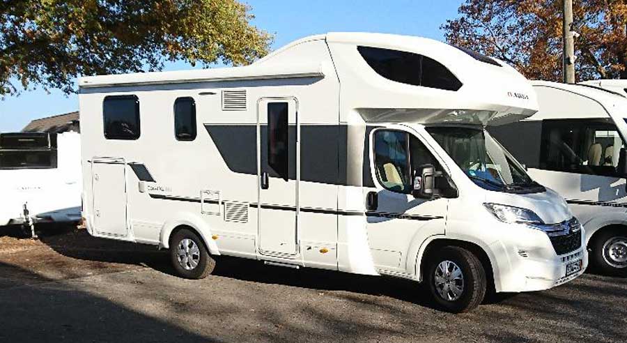 Tyskland import av en Adria Coral XL Adria Coral XL importerad från Tyskland