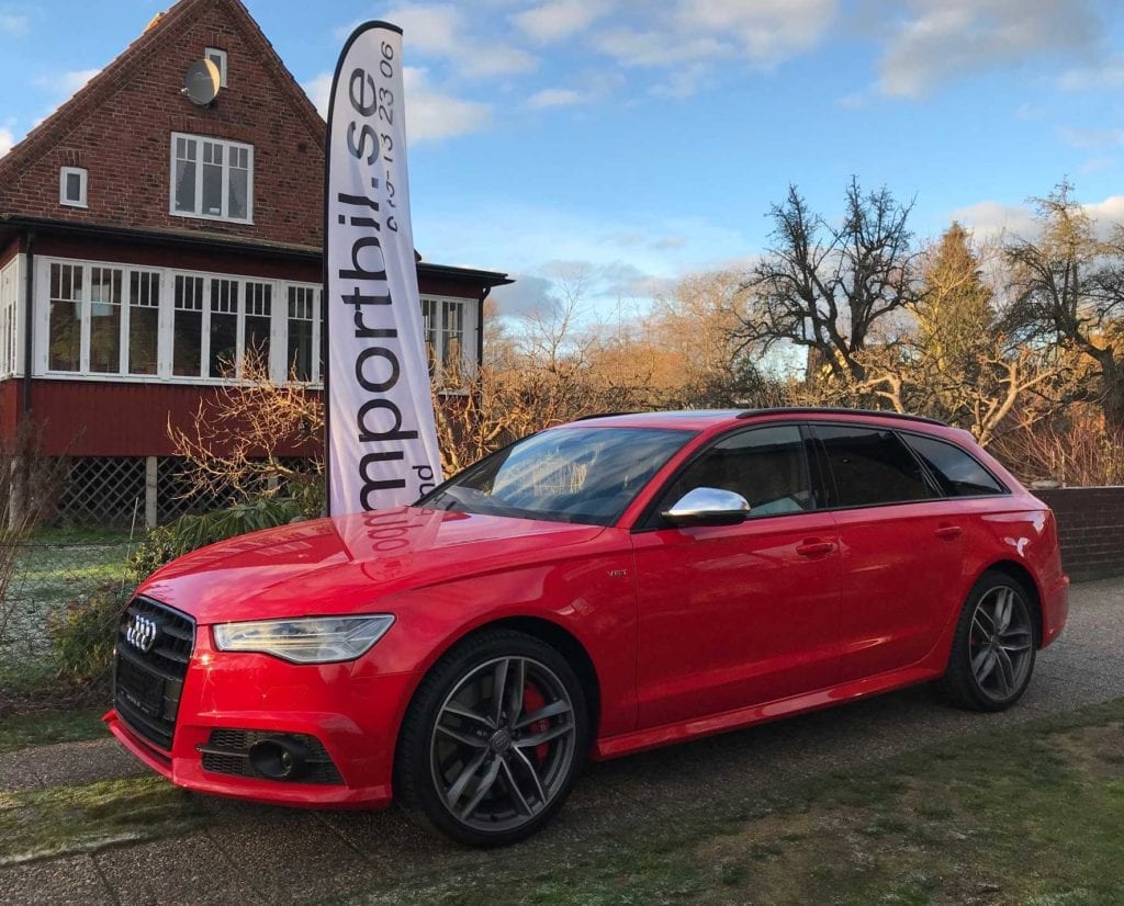 Importerad Audi S6 Här har vi importerat en Audi S6