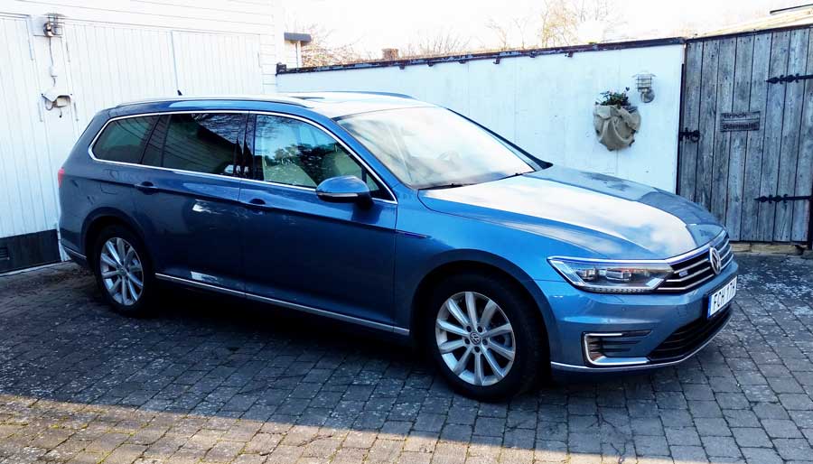 Tyskland import Passat GTE Passat GTE importerad