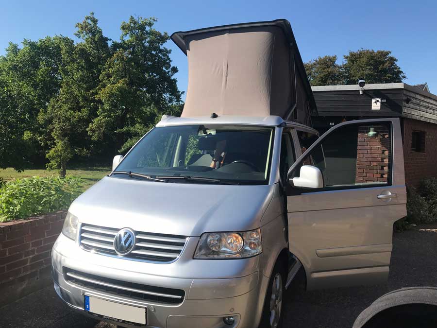 Importerad Volkwagen California Tysk import av Volkwagen California