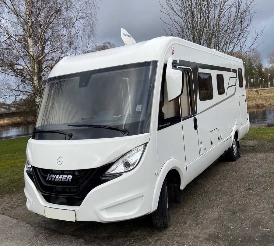 Importerad från Tyskland, Mercedes Benz Sprinter 314 C, HYMER B-Klasse MC l 680 Tysk import Mercedes Benz Sprinter 314 C, HYMER B-Klasse MC l 680