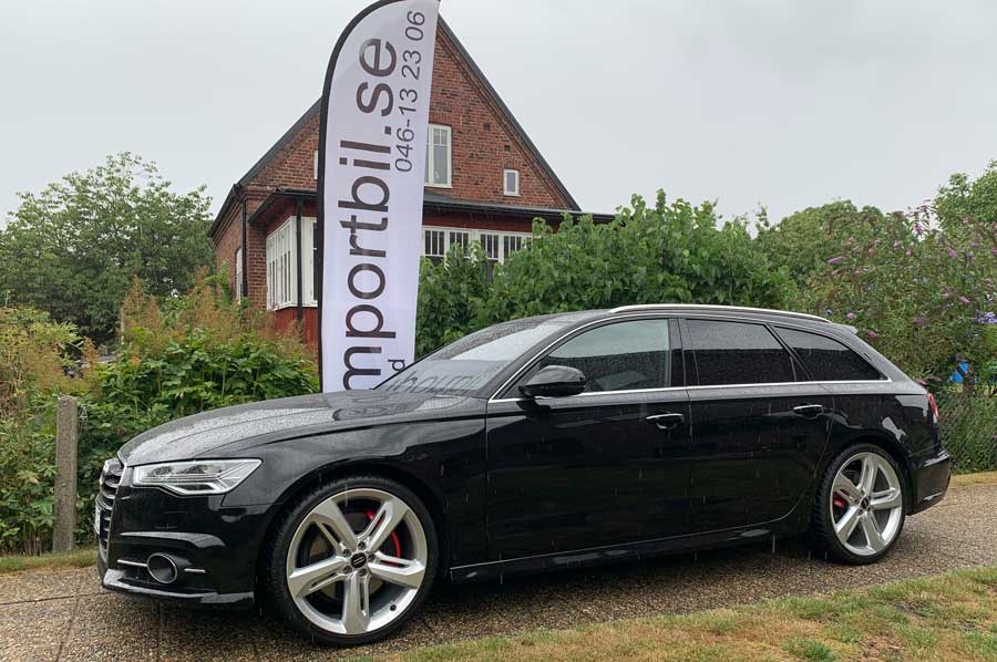 Tyskland import av en Audi A6 Avant 326 hk