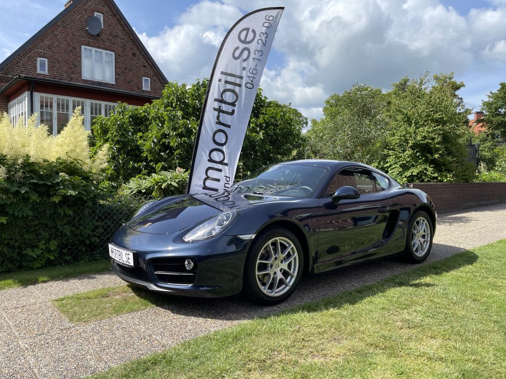 Importerad från Tyskland, Porsche Cayman 981 Tyskland import av en Porsche Cayman 981
