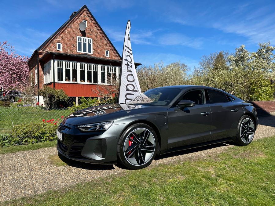Audi RS E-tron GT importerad från Tyskland Tyskland import av en Audi RS E-tron GT