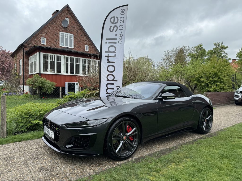 Importerad från Tyskland Tyskland import av en Jaguar F-type